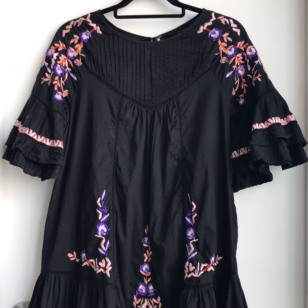 Free People Pavlo Cotton Embroidered Dress - Picture 8 of 15
